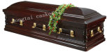 Solid Cherry Wooden Casket with American Style (HT-0314)