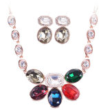 Jewelry Set Necklace+Earring Austrian Crystal Jewellery