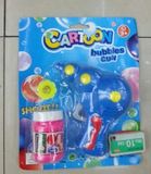 Chilidren Plastic Solid Inertia Bubble Gun Toys