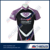 New Design Custom Sublimation Wholesale Polyester Cycling Tops