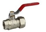 Full Flow Aperture Threaded Brass Female Ball Valve Copper Te-25