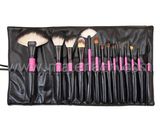 Wooden Handle 14PCS Professional Cosmetic Makeup Brush