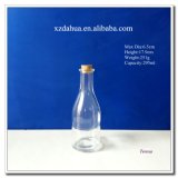 Beverage Glass Bottle with Woodern Stopper
