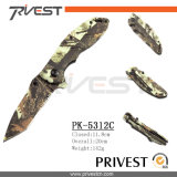 Camouflage Finish Outdoor Camping Adventure Hunting Knife