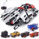 2015 New! Remote Control Building Block Car R/C Police Car