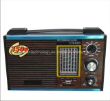 FM/TV/AM/SW1-9 12 Band Radio Music Player (BW-2009U)