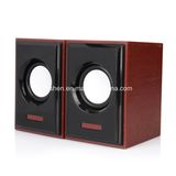 USB Speaker Wood Similar Case