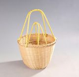 High Quality Handmade Natural Bamboo Shopping Basket (BC-NB1029)