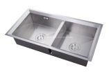New Double Bowl Stainless Steel Kitchen Sink