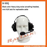 Heavy Duty Headset Noisy Cancelling Headset for Motorola Gp328