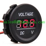 Automobile Motorcycle DC 12V to 24V LED Digital Voltmeter