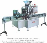 Fully-Automatic Aerated Beverage Rinser Filler And Capper