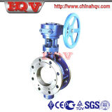 Flanged Triple Eccentric Metal Sealing Butterfly Valve