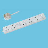 Bs06-4 CE Approved UK Power Strip
