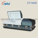 Metal Painted Casket Majestic Blue (CF-M48)