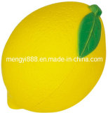 Lemon: 7.3X5.3cm Fruit PU Stress Promotion Gifts