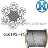 Compacted Steel Wire Rope (6xK19S+FC)
