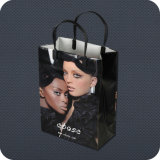 Premium Luxury Plastic Shopping Bag with Clip Handle