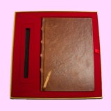 32k Leather Notebook with Box