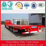Sinotruk 40FT 3-Axle Container Semi Trailer Flat Bed Trailer