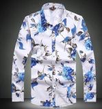 100%Cotton Casual Fashion Men's Printed Shirt