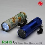 2014 Mini Aluminum 9 LED Torch (PT8810)