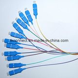 Sc/Upc 12pack Colorful Fiber Optic Pigtal