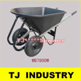 110L Two Wheel Plastic Wheel Barrow Wb7800W