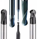 HRC55 Solid Carbide Cutter Ball Nose End Milling Tools