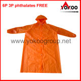 Orange PEVA Disposable Raincoat (YB-1943)