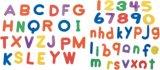 Magnetic Letters and Numbers, Set of 62