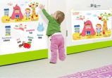 Ay986 Apartment Children Kids Nursery Removable Decorative Waterproof Wall Sticker