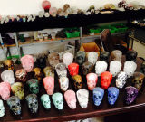 Gemstone Skulls Carving