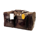 Leather Patchwork Duffel Bag (DEDF-5012)