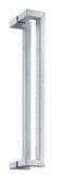 Stainless Steel Rectangle Cranked Pull Handle