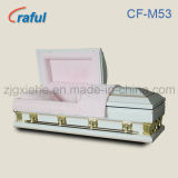 China Steel Casket Majestic White (CF-M53)