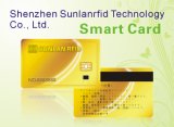 Golden Color PVC Contact Smart Card