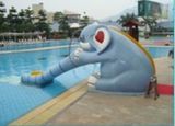 Kids Elephant Slide for Waterpark (XS39)