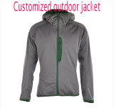 Fashion Leisure Outdoor Jacket, Windproof Keep Warm Coat, 100% Nylon Outdoor Jacket in Dark Grey Colour