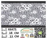 Beauty Hot Sell Elastic Trim Lace K6475