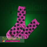 Women Fashion Dots Normal Socks (WNE0036)