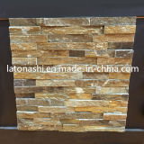 Natural Rust Slate Cultured Stone, Wall Cladding for Exterior / Interior