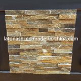 Natural Rust Slate Cultured Stone, Wall Cladding for Exterior / Interior