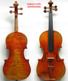 Master Violin 4/4! Strad 1715 Violin Model! Fantastic Sound! Master Craftsmanship Violin (ZH220)