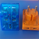 ABS Transparent Material European Plug (RJ-0380)