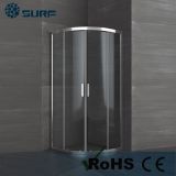 Alluminum Alloy Double Sliding Shower Room in Sector Shape Wholesale (SF9D003)