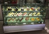 Classic Type Acrylic Base Cake Refrigerator