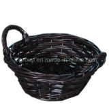 Antique Handmade Customized Oval Rattan Basket