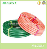 PVC Plastic Flexible Reinforced Fiber Braided Garden Hose