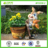Star Garden Planter Adorable Bunny Flower Pot (NF11240-2)